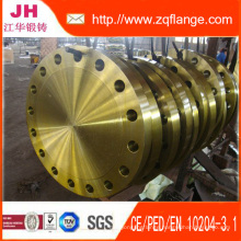 A105 of Yellow Paint Flange BS4504